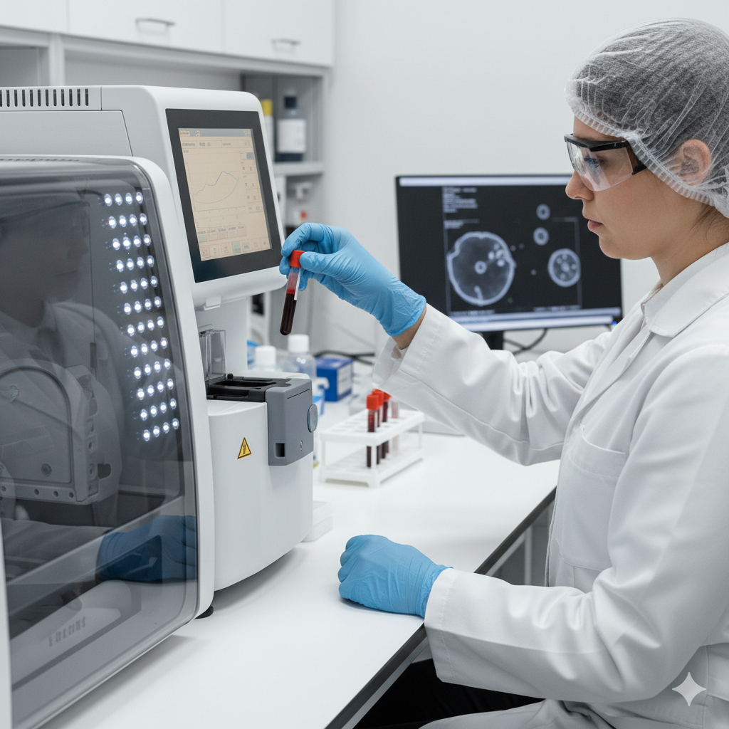 Bilan sanguin complet — laboratoire d'analyses à Nador